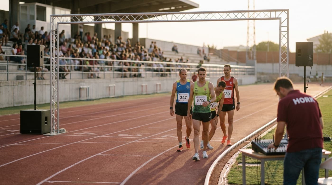 Evento · Deportivo — sonido e iluminación por HORK en León