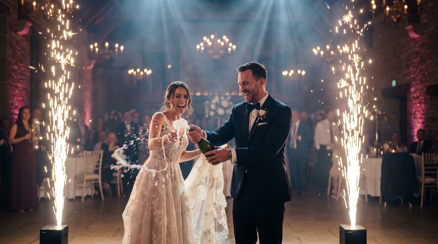 Boda — sonido e iluminación por HORK en León